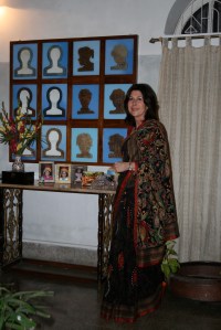 IMG_0887 Wearing a sari, dressed up for a party!